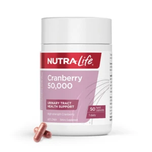 (PRE ORDER) Nutra-Life Cranberry 50,000 50 Capsules shelf life 2yrs
